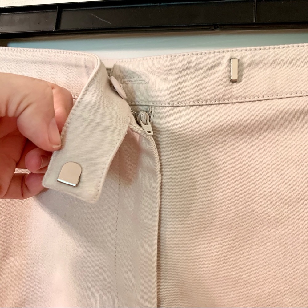 Ann Taylor Factory Khaki Shorts Size 8 - Picture 2 of 9